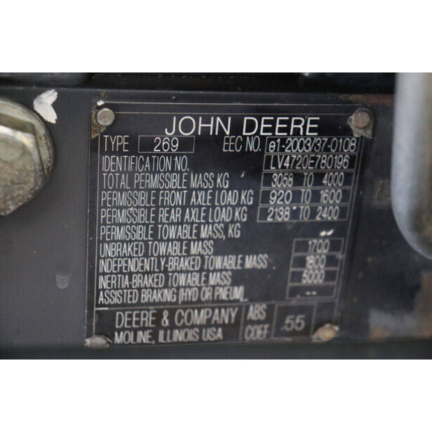 2009 JOHN DEERE 4720-43717823