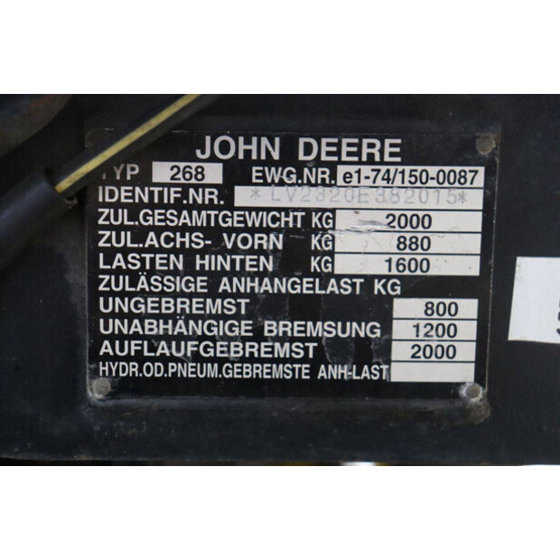 2008 JOHN DEERE 2320-43717870