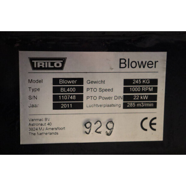 2011 Trillo BL 400-43719036