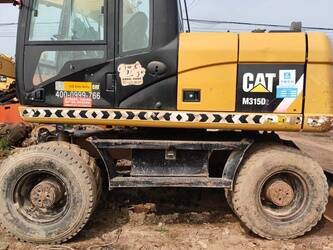 Image for WHEELED EXCAVATORS 2018 Caterpillar M315D2