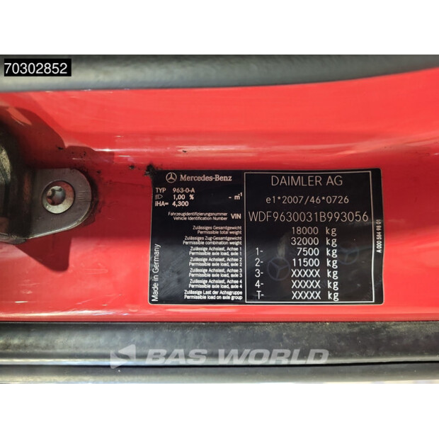 2018 مرسيدس بنز Actros 1830-43734147