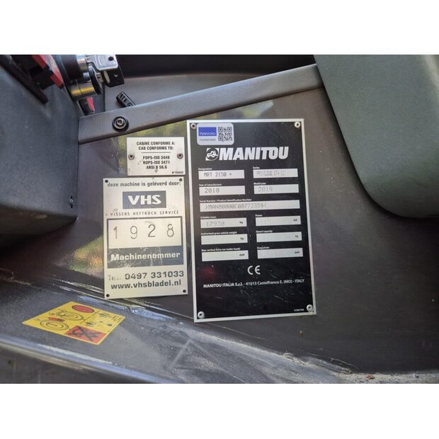 2018 Manitou MRT 2150 PRIVILEGE-43741919