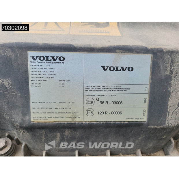 2016 Volvo A25G-43752520