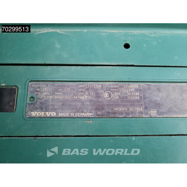 2018 فولفو EC220EL-43752563