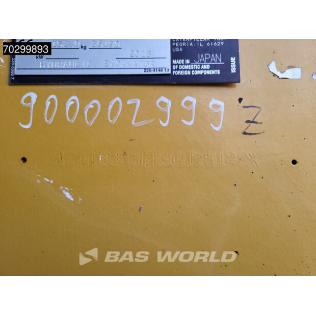 2018 كاتربيلر 335FL CR-43752626