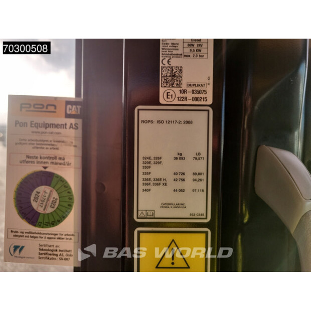 2018 كاتربيلر 326FL-43752681