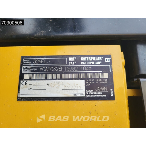 2018 كاتربيلر 326FL-43752689