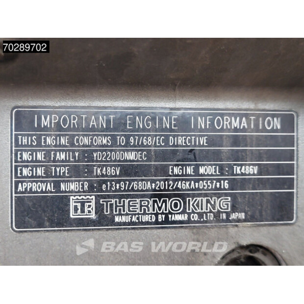 2017 Chereau Thermo King SLXi 300-43754933