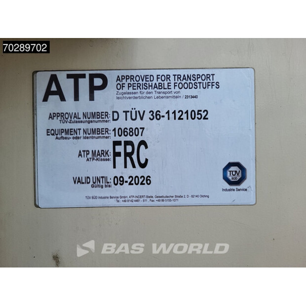 2017 Chereau Thermo King SLXi 300-43754935