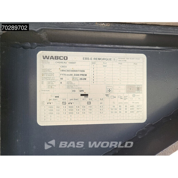 2017 Chereau Thermo King SLXi 300-43754941