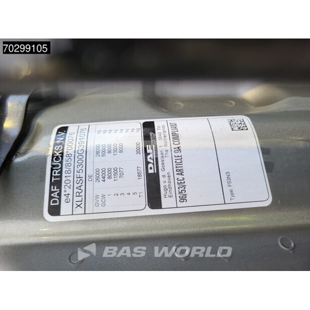 2022 DAF XG 530-43755667