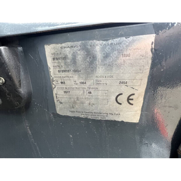 2017 Toyota 8FBM28T-43757209