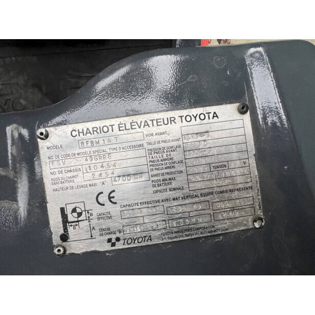 2017 Toyota 8FBM28T-43757211