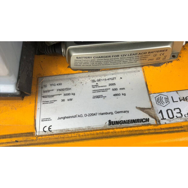 2005 Jungheinrich TFG 430-43757491