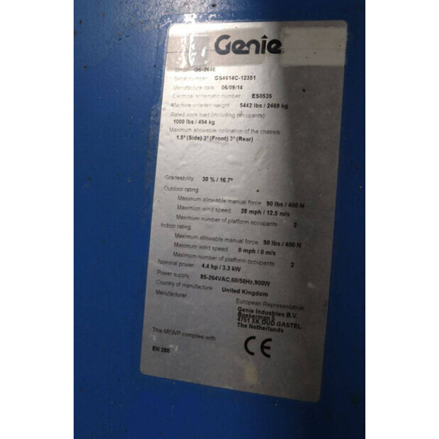 2014 Genie GS-2646-43758267