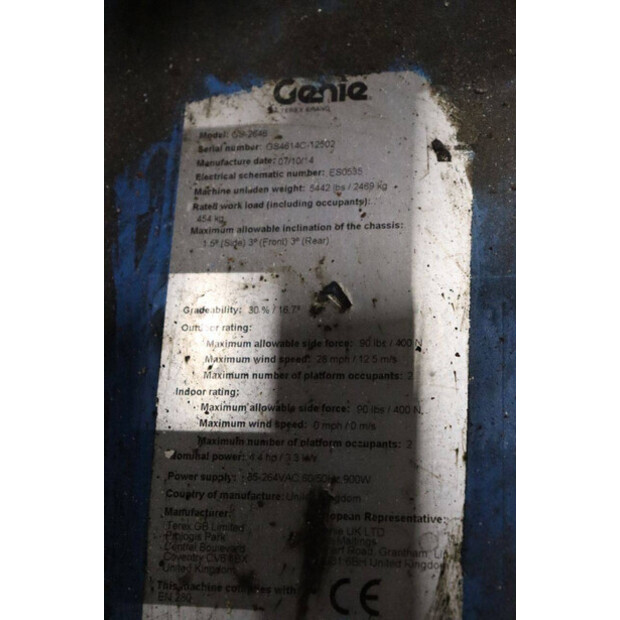 2014 Genie GS-2646-43758303