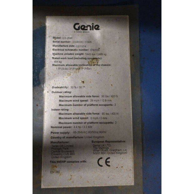 2014 Genie GS-2646-43758339