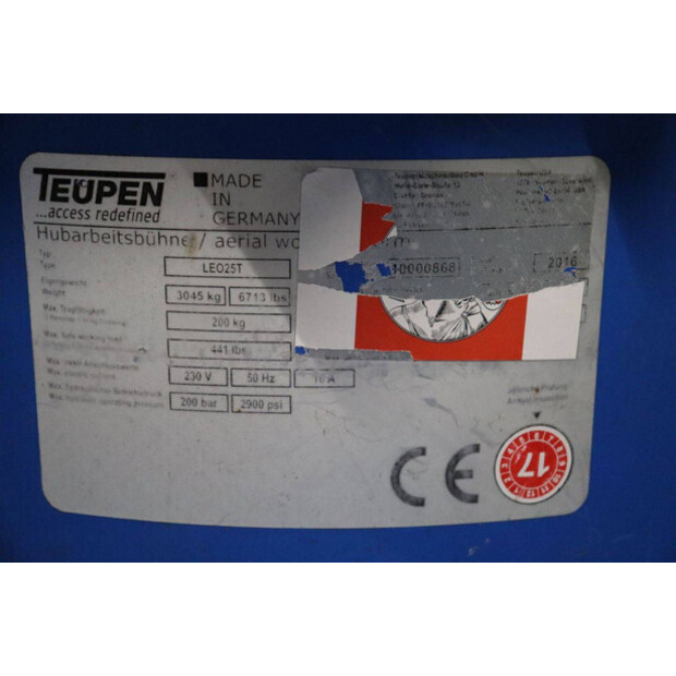 2013 TEUPEN LEO 25T-43758481