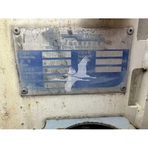 2011 Wirtgen W100-43771979