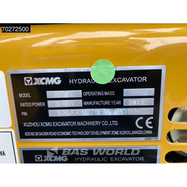 2023 XCMG XE27E-43775248