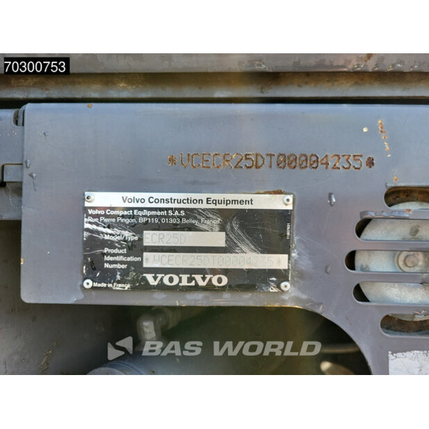 2016 Volvo ECR25D-43775617