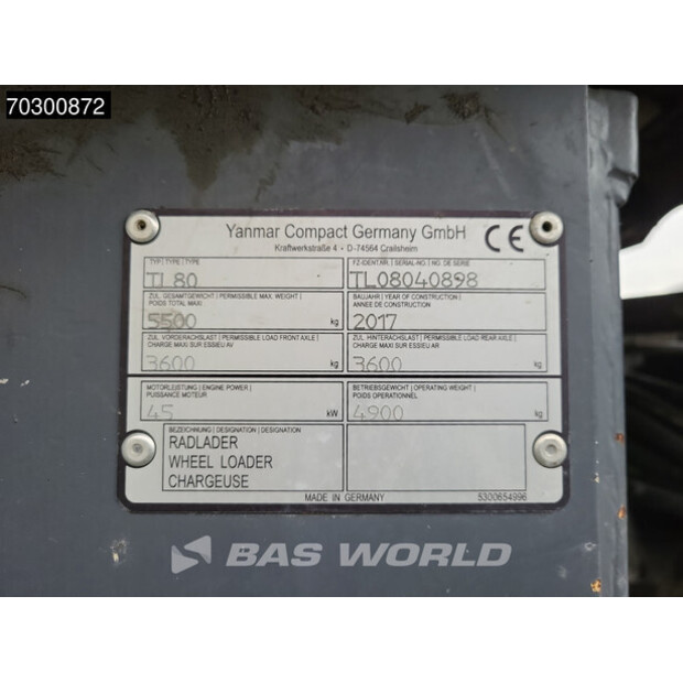 2017 يانمار TL80-43775668