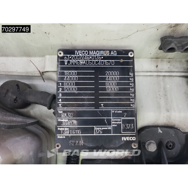 2018 ايفكو Stralis XP 510-43776004