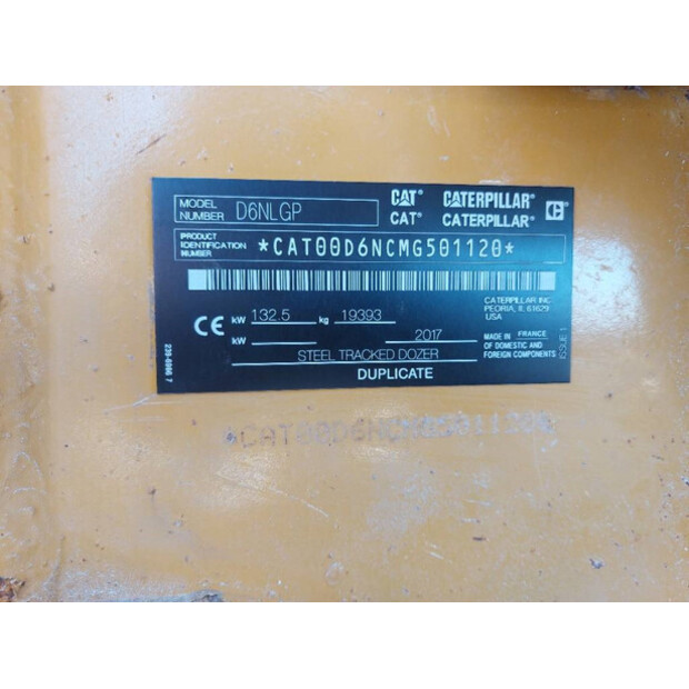 2017 Caterpillar D6N LGP-43776746