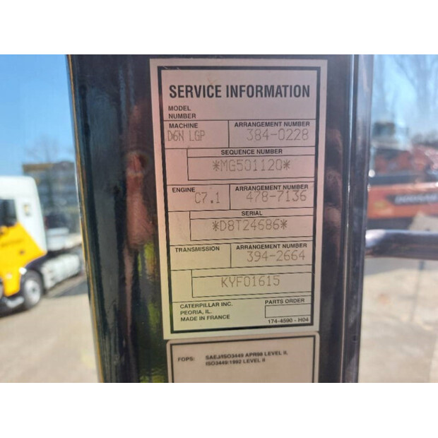 2017 Caterpillar D6N LGP-43776752