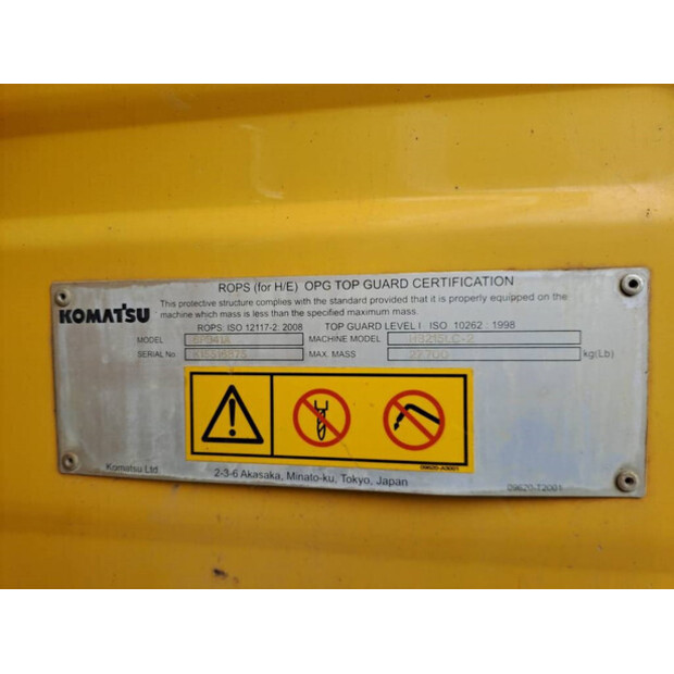 2016 Komatsu HB 215 LC-2-43777246