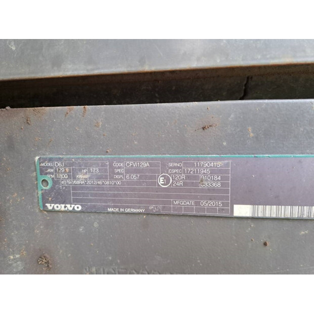 2015 Volvo EC220EL-43777782