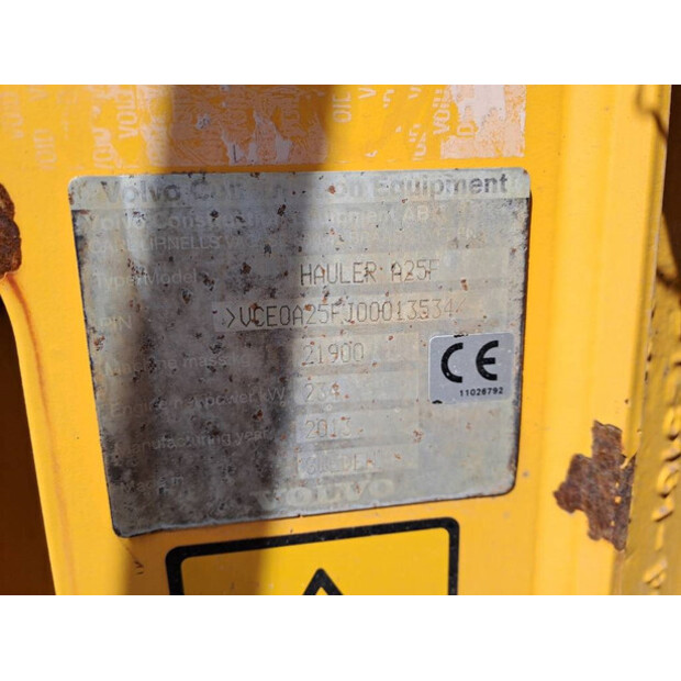 2013 Volvo A25F-43778334