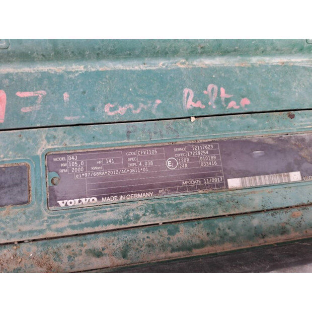 2018 Volvo EWR150E-43778472