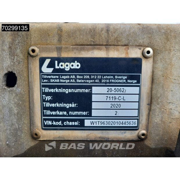 2020 مرسيدس بنز Actros 2553-43779771