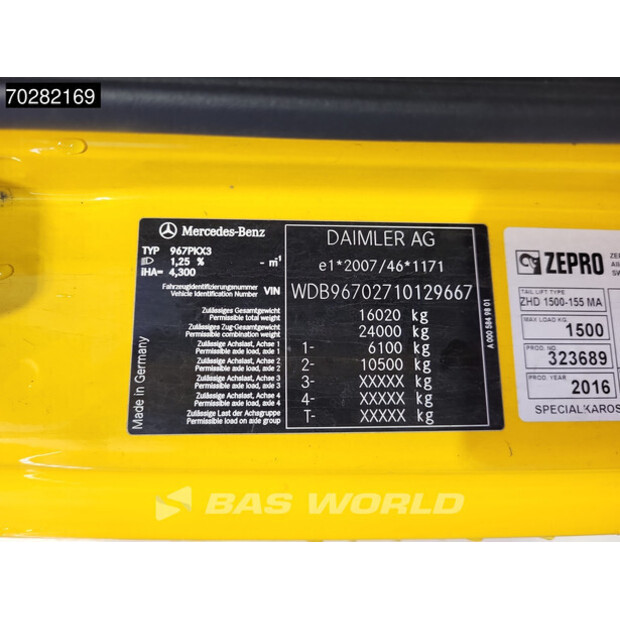 2016 مرسيدس بنز Atego 1524-43780706