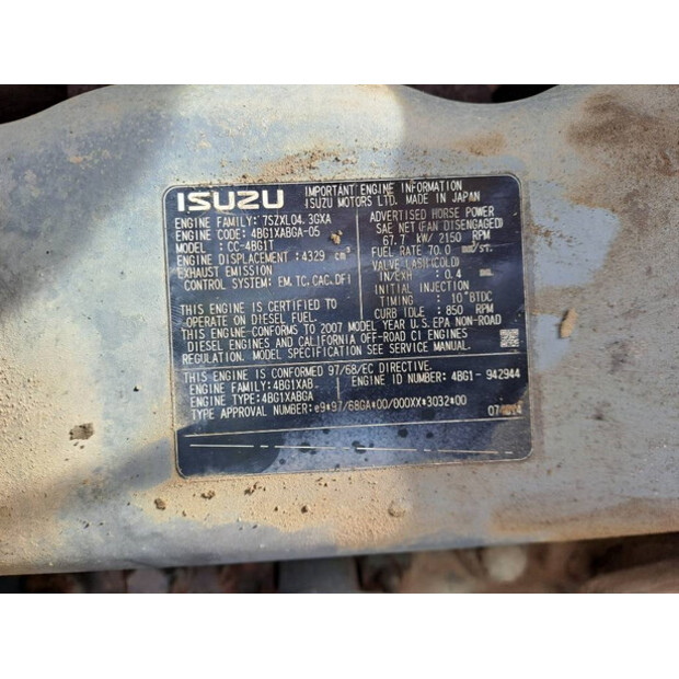 2007 Hitachi ZX135US-43781543