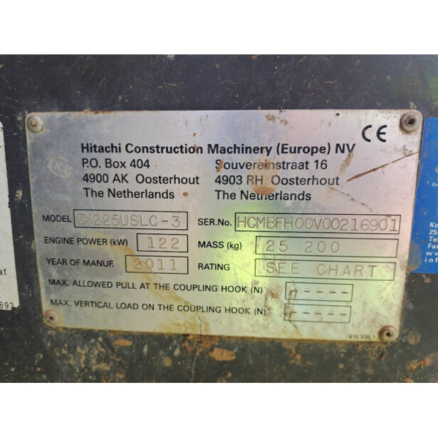 2011 Hitachi ZX225USLC-3-43781558
