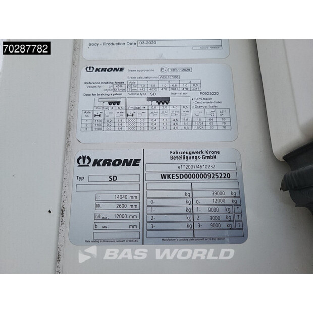 2020 كرون Carrier Vector 1550-43782435