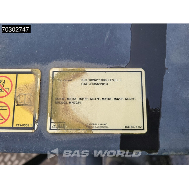 2017 كاتربيلر MH3024-43783505