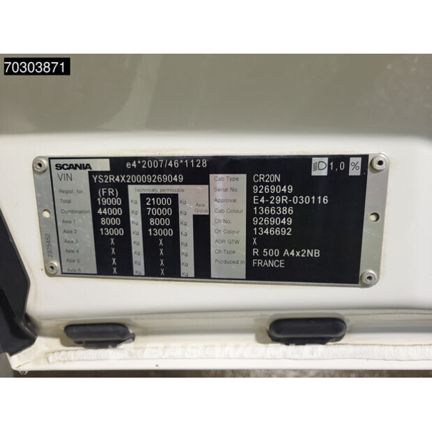 2020 Scania R500-43800971