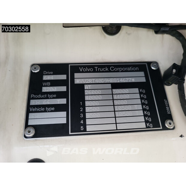 2017 Volvo FH500-43801176