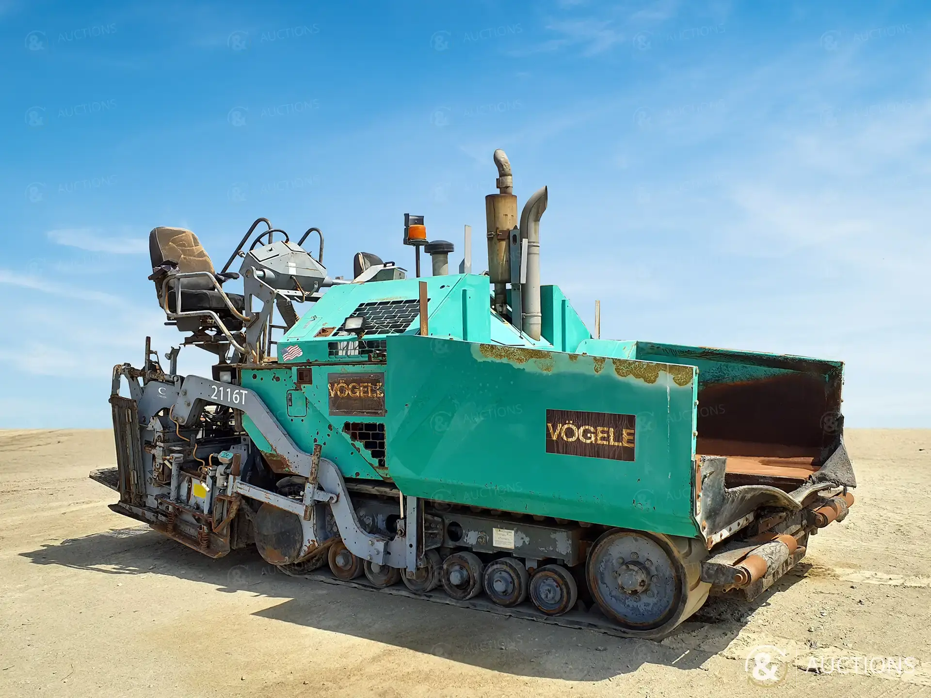 Image de PAVÉS 2004 Vogele 2116T