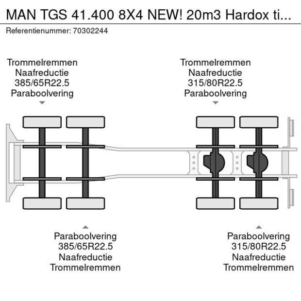 2025 MAN TGS 41.400-43820008