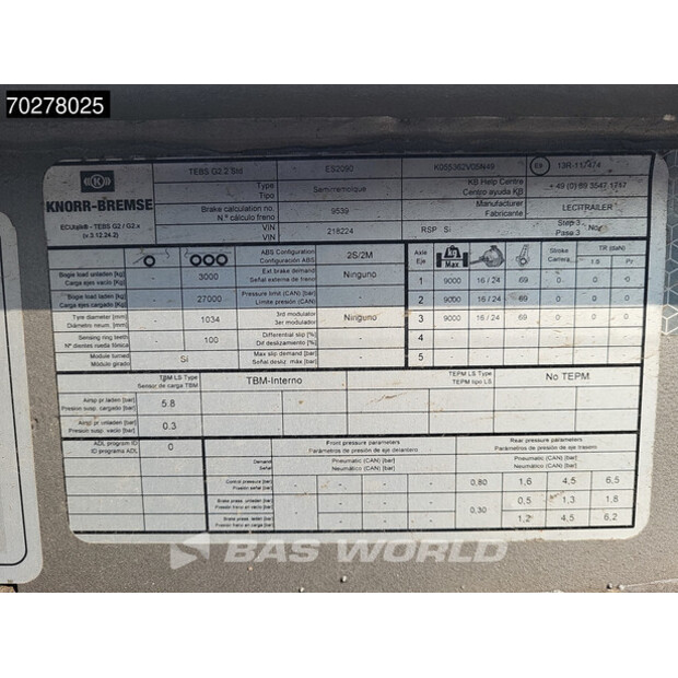 2023 Lecitrailer SR3EC-43826007