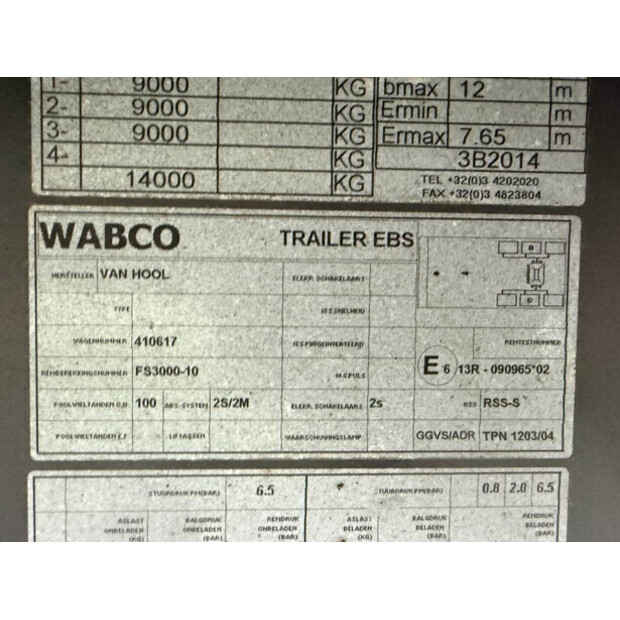 2009 Van Hool 3B2014-43826516