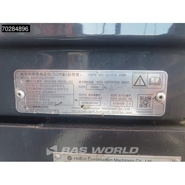 2019 Hitachi ZX140W-6-43827469