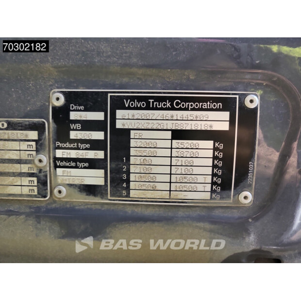 2018 Volvo FMX 410-43827783