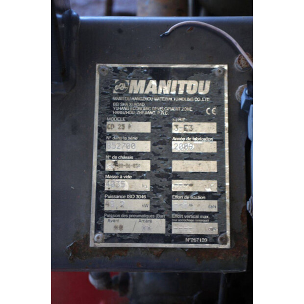 2009 Manitou CD25P-43830717