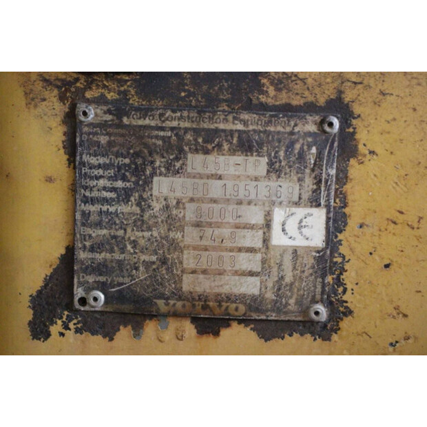 2003 Volvo L45B-TP-43831059
