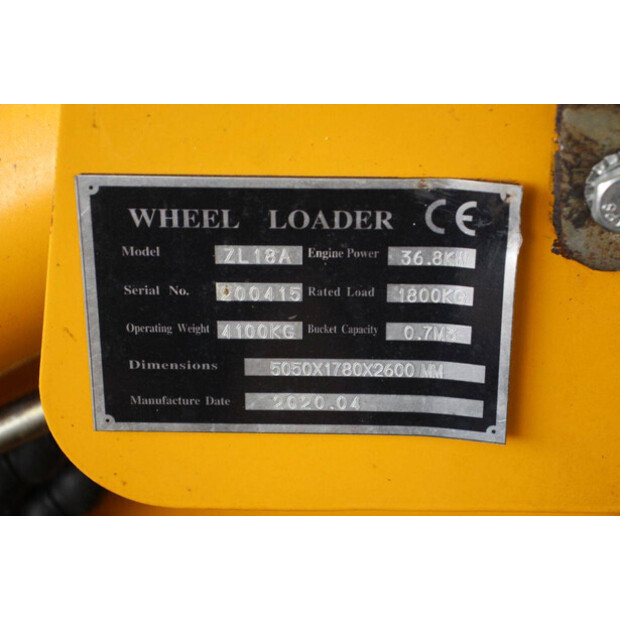 2020 هايتك ZL18A-43831444